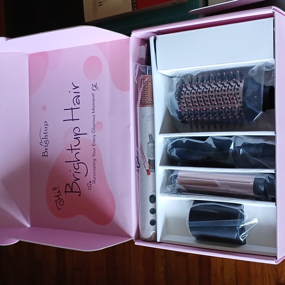 Hair Pink 4-in-1 Hot Air Styling Brush